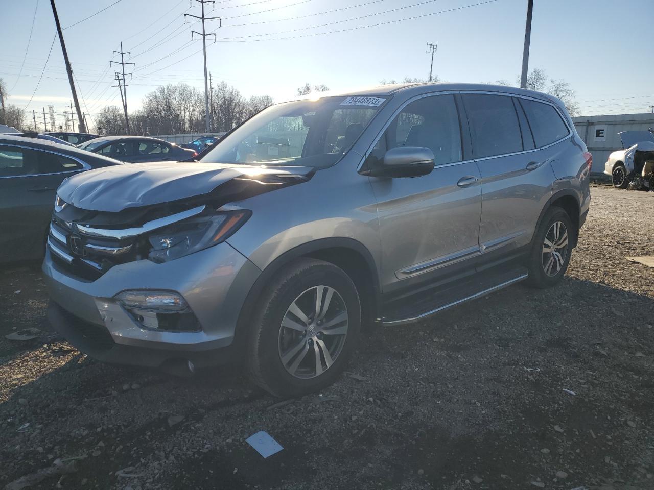 Изображение 1 2017 HONDA PILOT EXL 2017 с VIN 5FNYF6H61HB014175