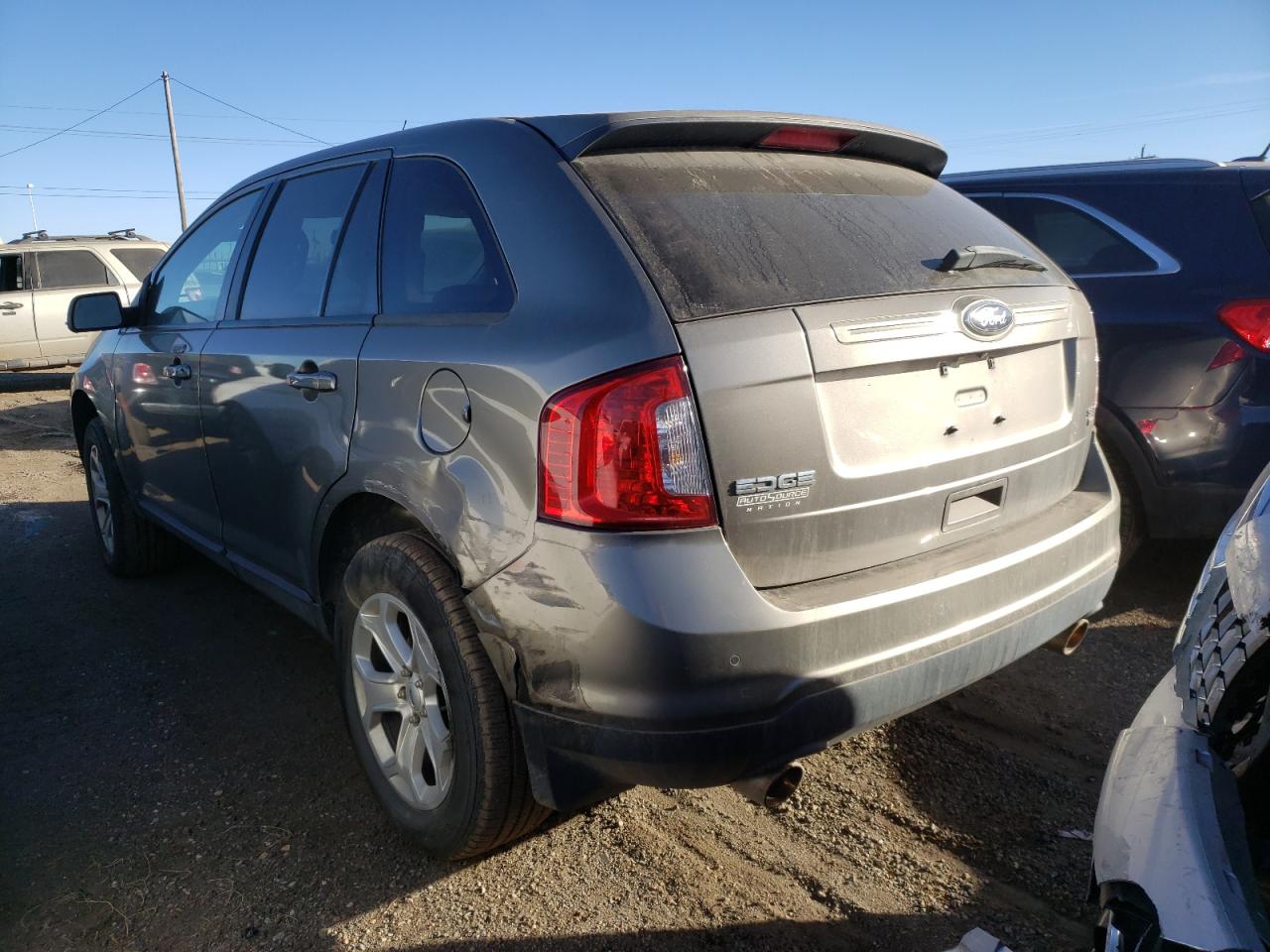 Image 2 of 2014 FORD EDGE SEL 2014 with VIN 2FMDK4JC1EBB15929