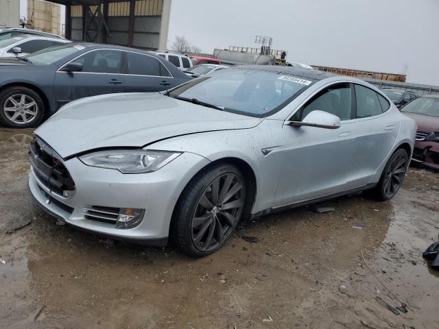 Image 1 of 2015 TESLA MODEL S 85D 2015 with VIN 5YJSA1H28FFP76582
