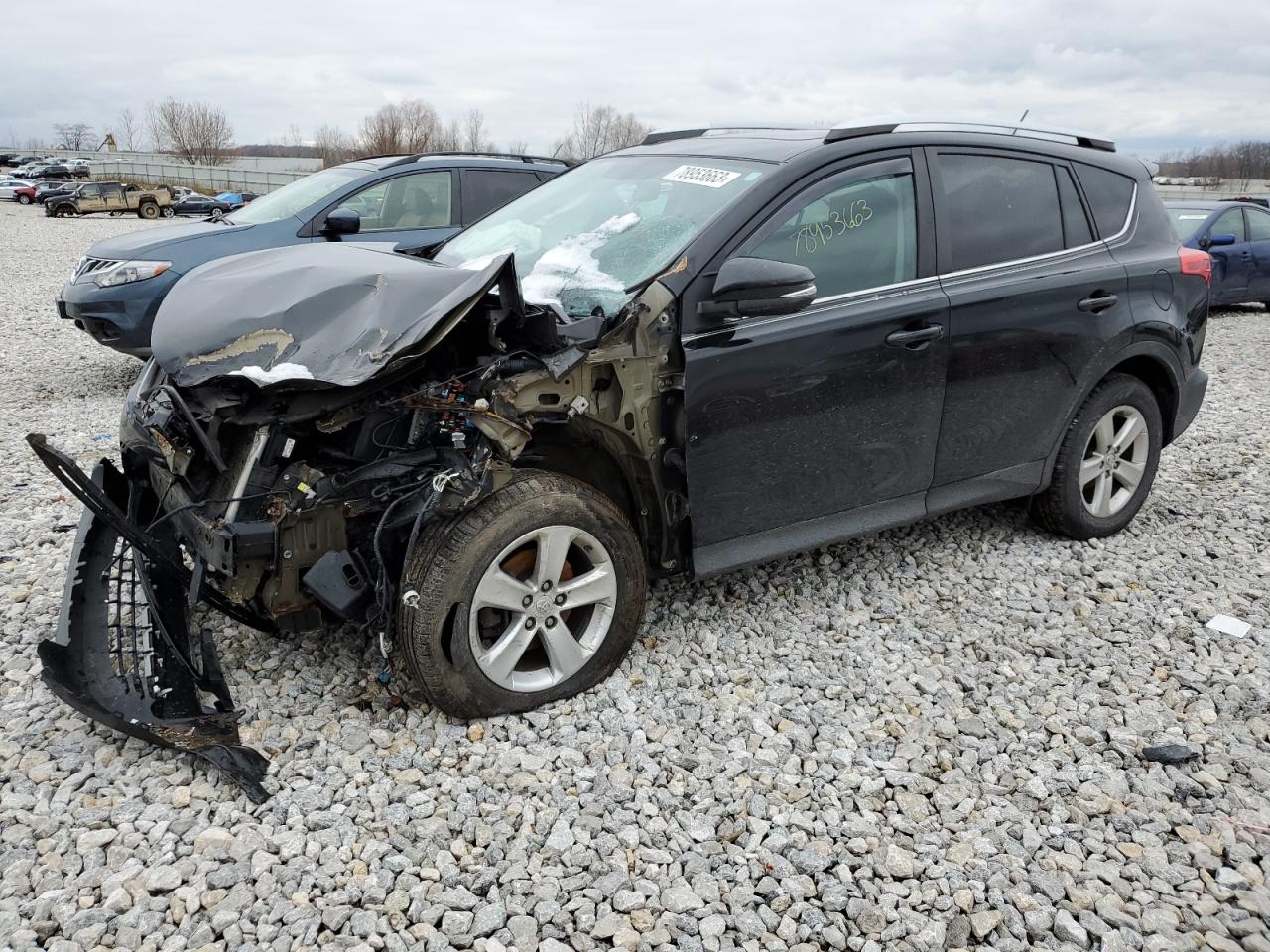 Image 1 of 2013 TOYOTA RAV4 XLE 2013 with VIN 2T3RFREV5DW029025