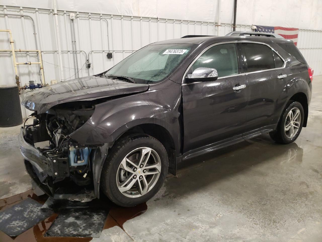 Image 1 of 2016 CHEVROLET EQUINOX LTZ 2016 with VIN 2GNFLGE3XG6106610