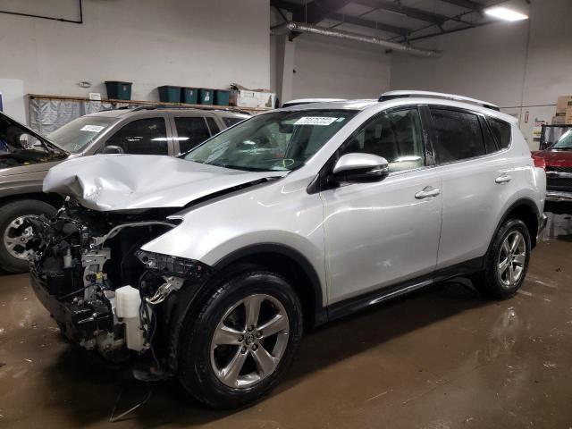 Image 1 of 2015 TOYOTA RAV4 XLE 2015 with VIN JTMRFREV0FD118565