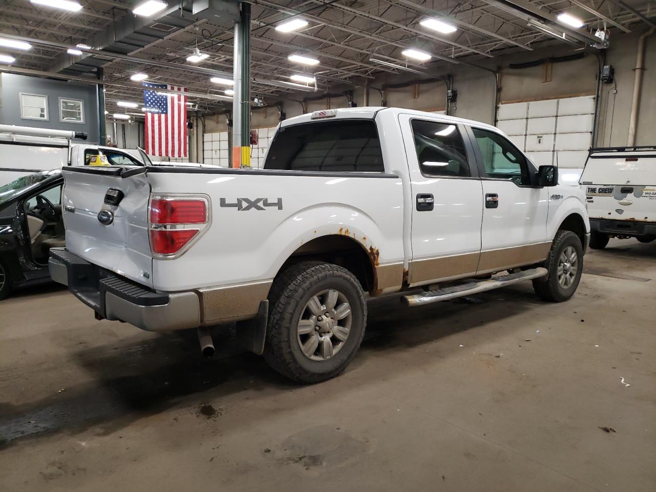 Image 3 of 2010 FORD F150 SUPERCREW 2010 with VIN 1FTFW1EV9AFB62789