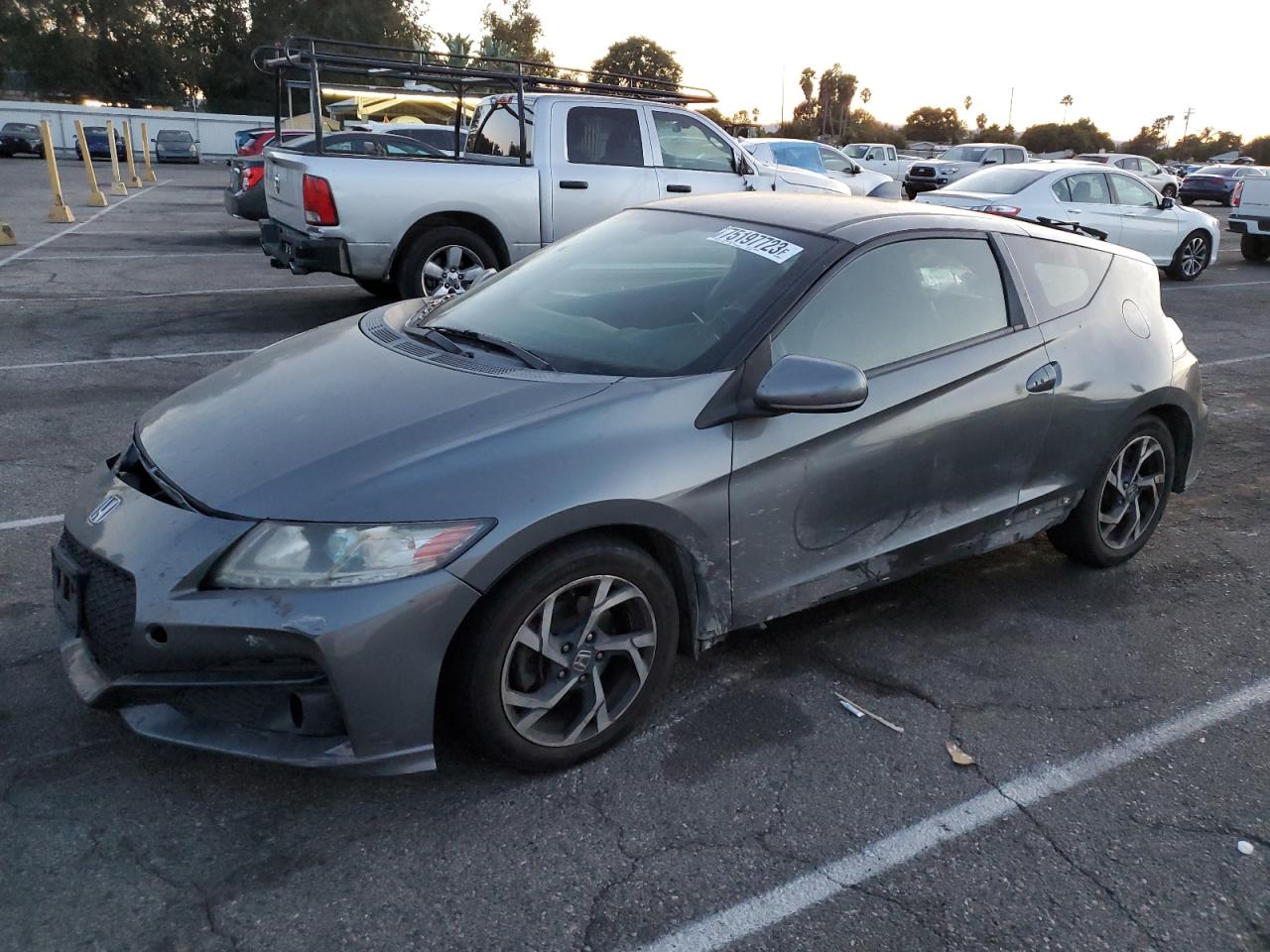Image 1 of 2016 HONDA CR-Z EX 2016 with VIN JHMZF1C64GS000916