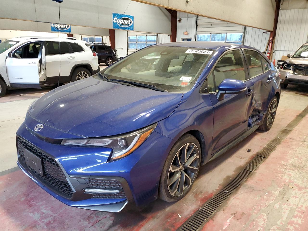 Obraz 1 z 2020 TOYOTA COROLLA SE 2020 z VIN JTDS4RCE7LJ032550