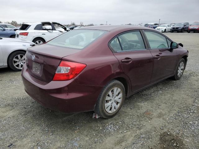 Image 3 of 2012 HONDA CIVIC LX 2012 with VIN JHMFB2F5XCS005507
