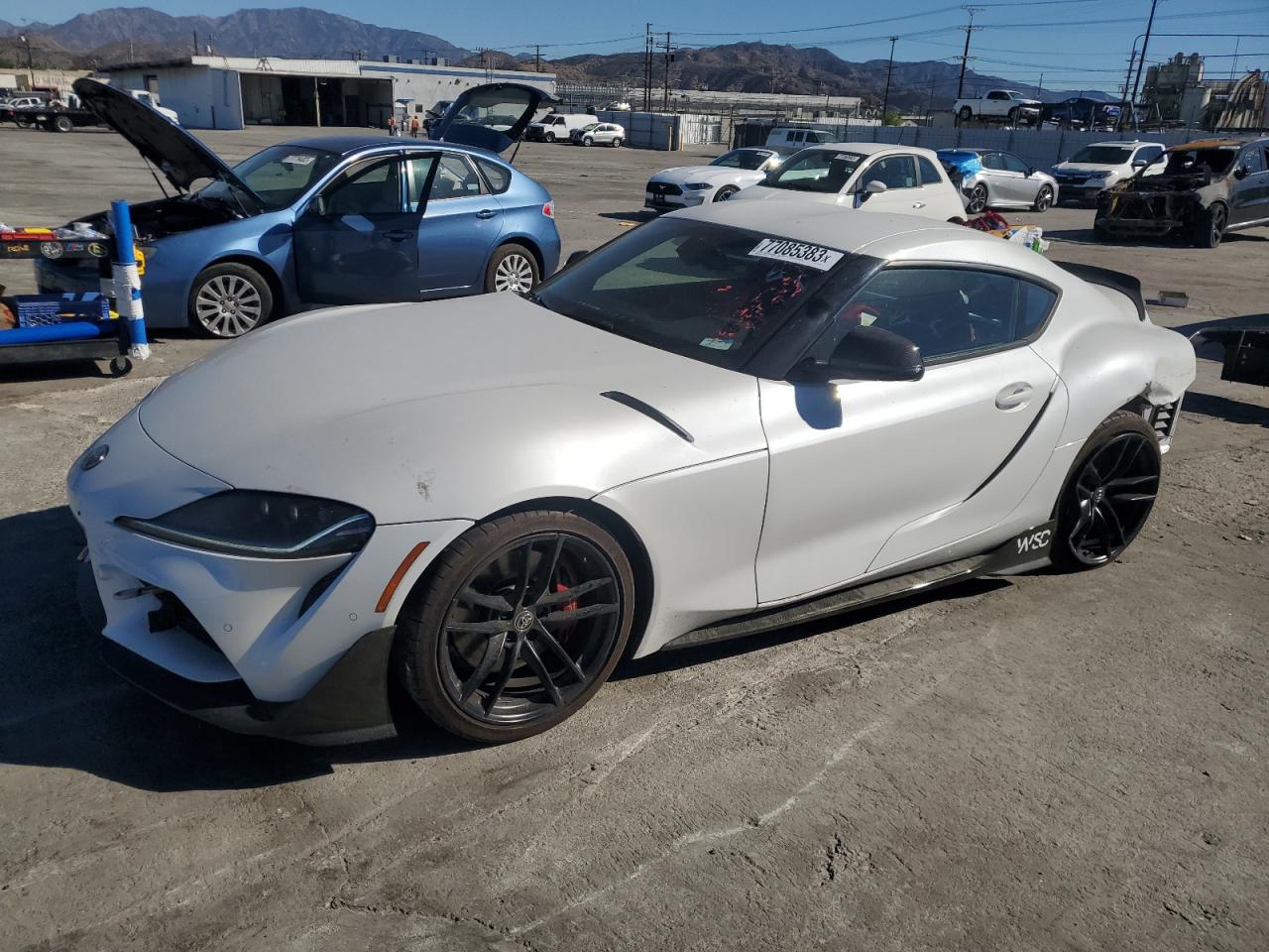Image 1 of 2022 TOYOTA SUPRA BASE 2022 with VIN WZ1DB0C09NW047346