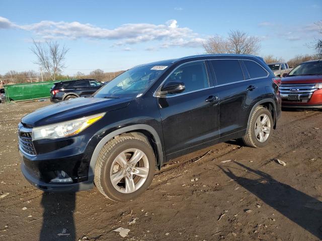 Image 1 of 2016 TOYOTA HIGHLANDER LIMITED 2016 with VIN 5TDDKRFH0GS253873