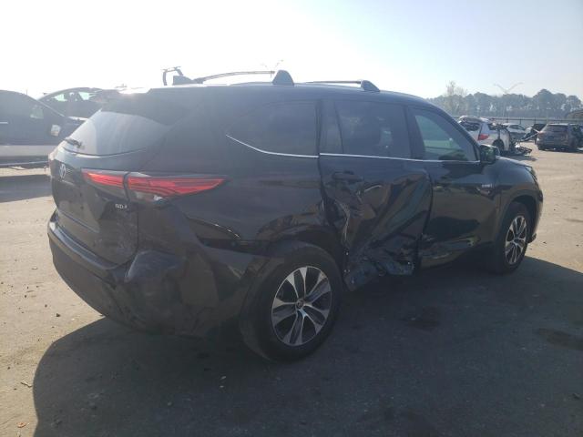 Image 3 of 2021 TOYOTA HIGHLANDER HYBRID XLE 2021 with VIN 5TDGARAH0MS007697