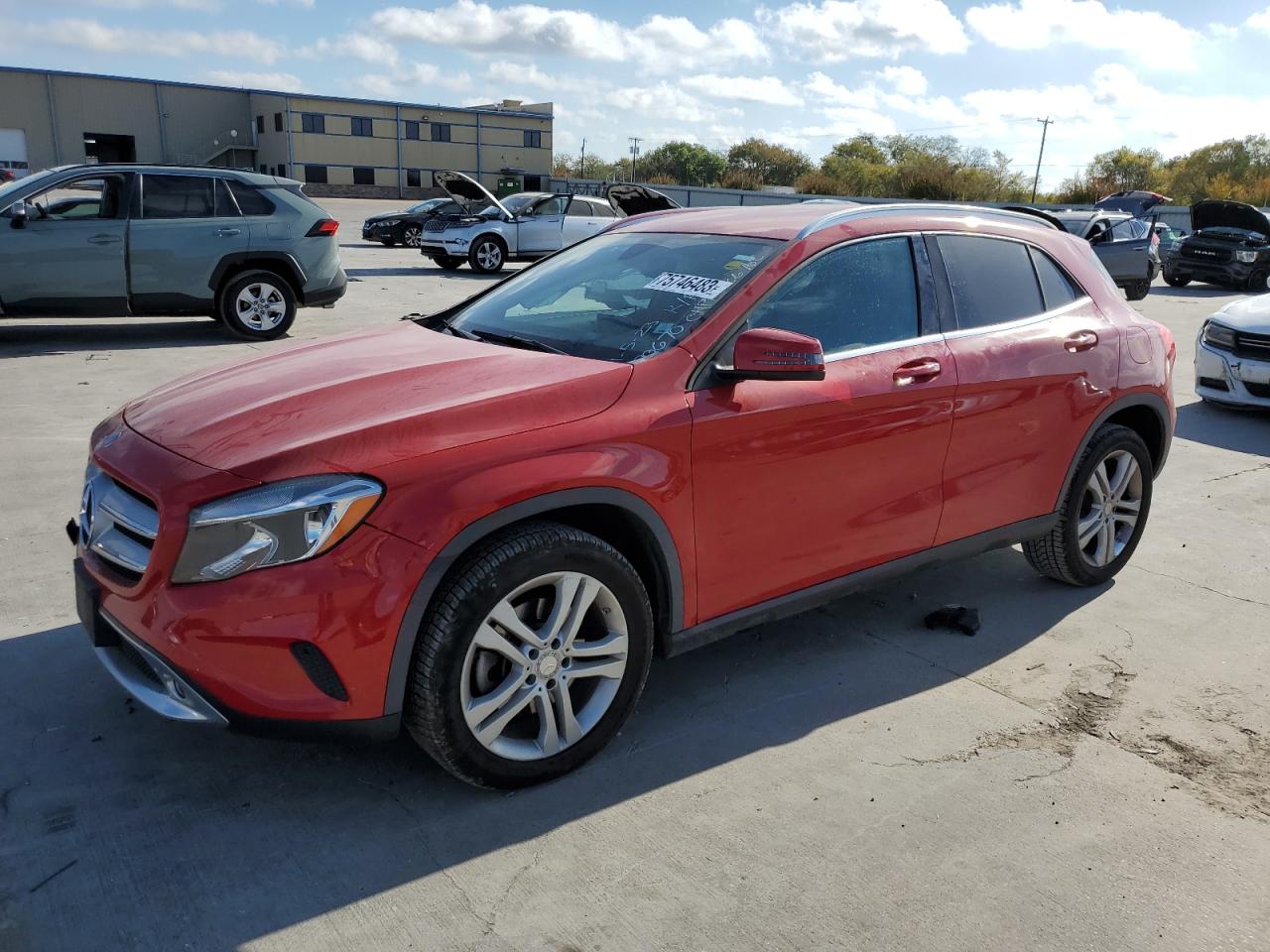 Image 1 of 2017 MERCEDES-BENZ GLA 250 2017 with VIN WDCTG4EB3HJ310704