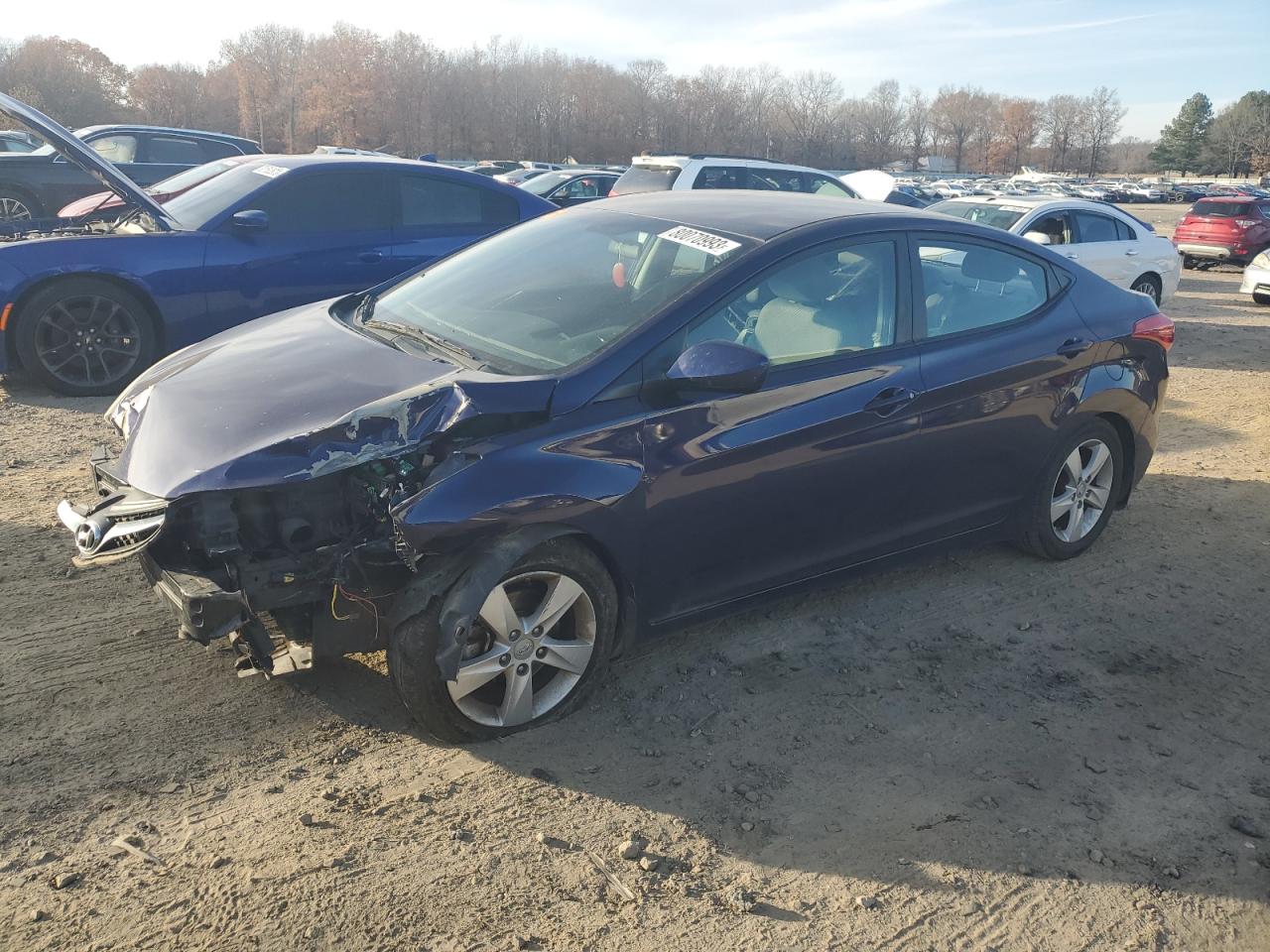 Image 1 of 2013 HYUNDAI ELANTRA GLS 2013 with VIN 5NPDH4AE8DH384162