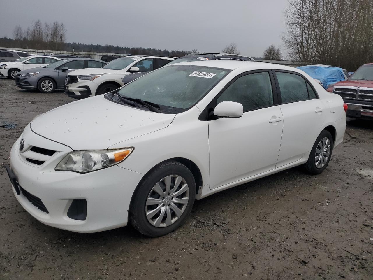 Image 1 of 2012 TOYOTA COROLLA BASE 2012 with VIN 5YFBU4EE8CP038322
