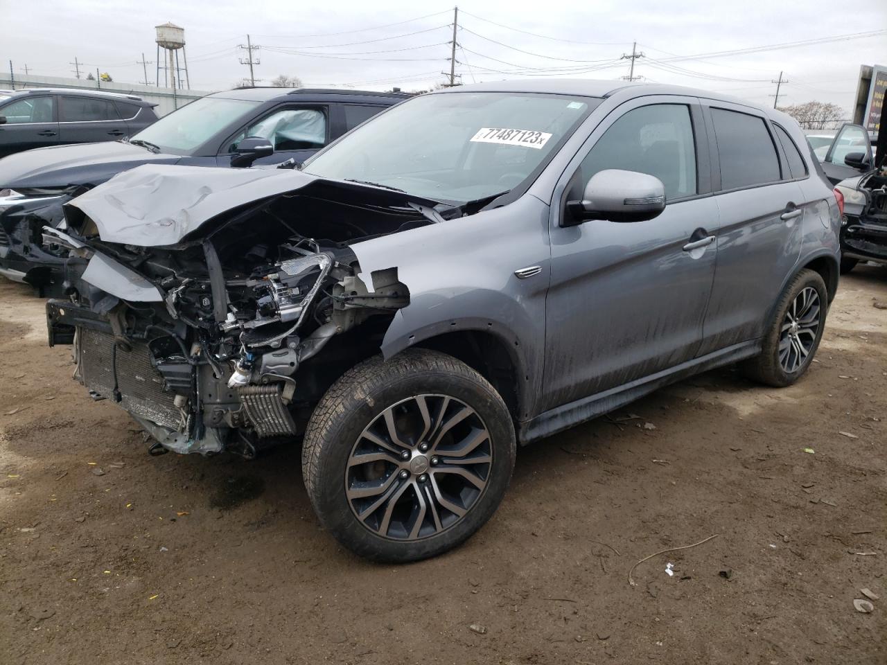Image 1 of 2018 MITSUBISHI OUTLANDER SPORT ES 2018 with VIN JA4AR3AW7JU002749