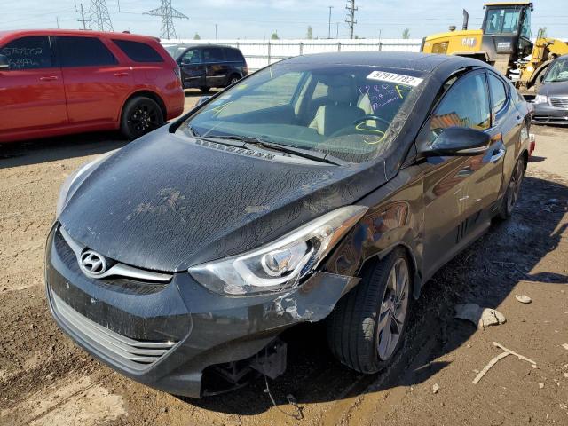 Изображение 2 2014 HYUNDAI ELANTRA SE 2014 с VIN KMHDH4AE3EU170134