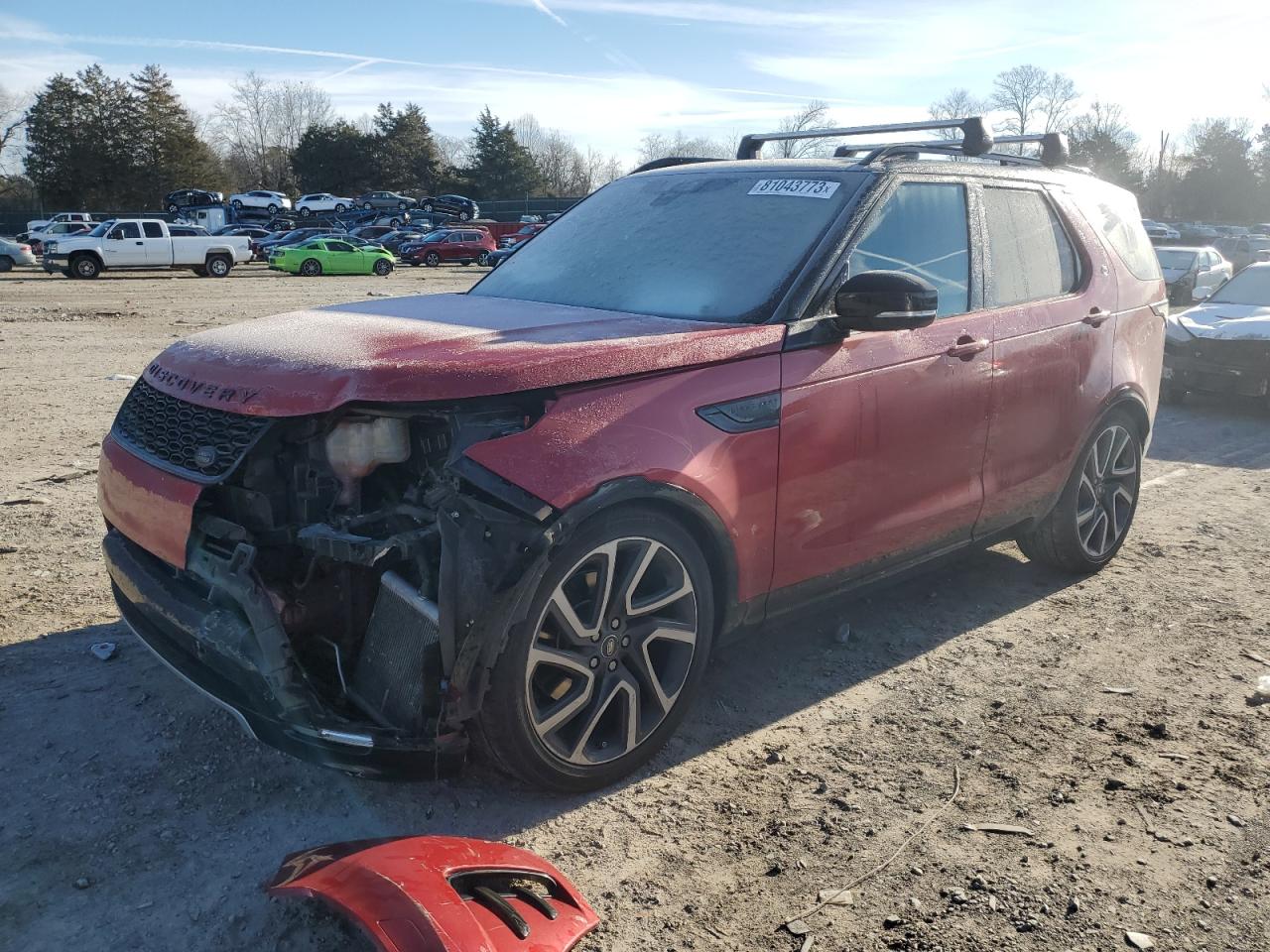 Image 1 of 2017 LAND ROVER DISCOVERY HSE LUXURY 2017 with VIN SALRHBBV9HA043111