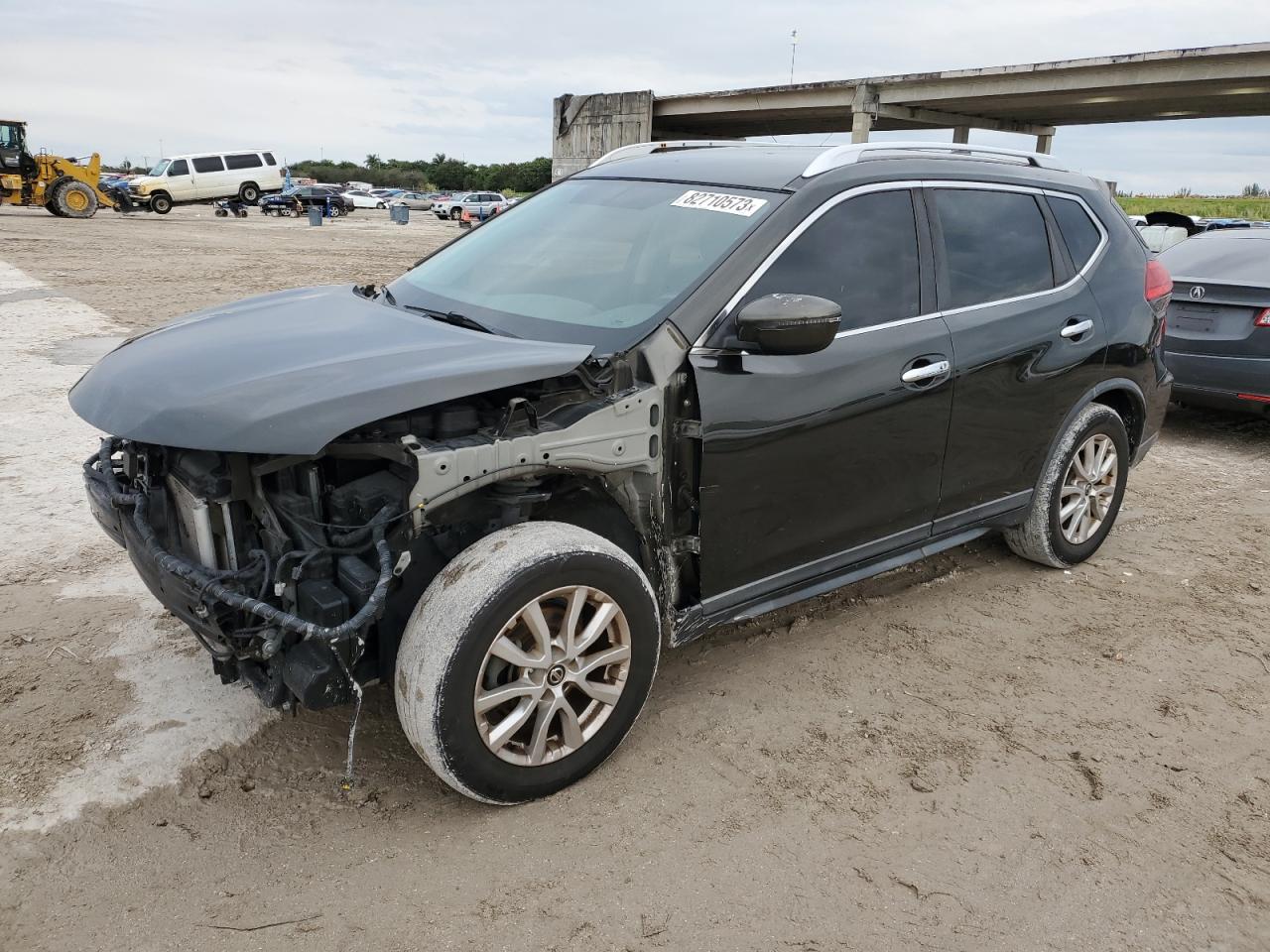 Image 1 of 2017 NISSAN ROGUE S 2017 with VIN KNMAT2MV8HP584289