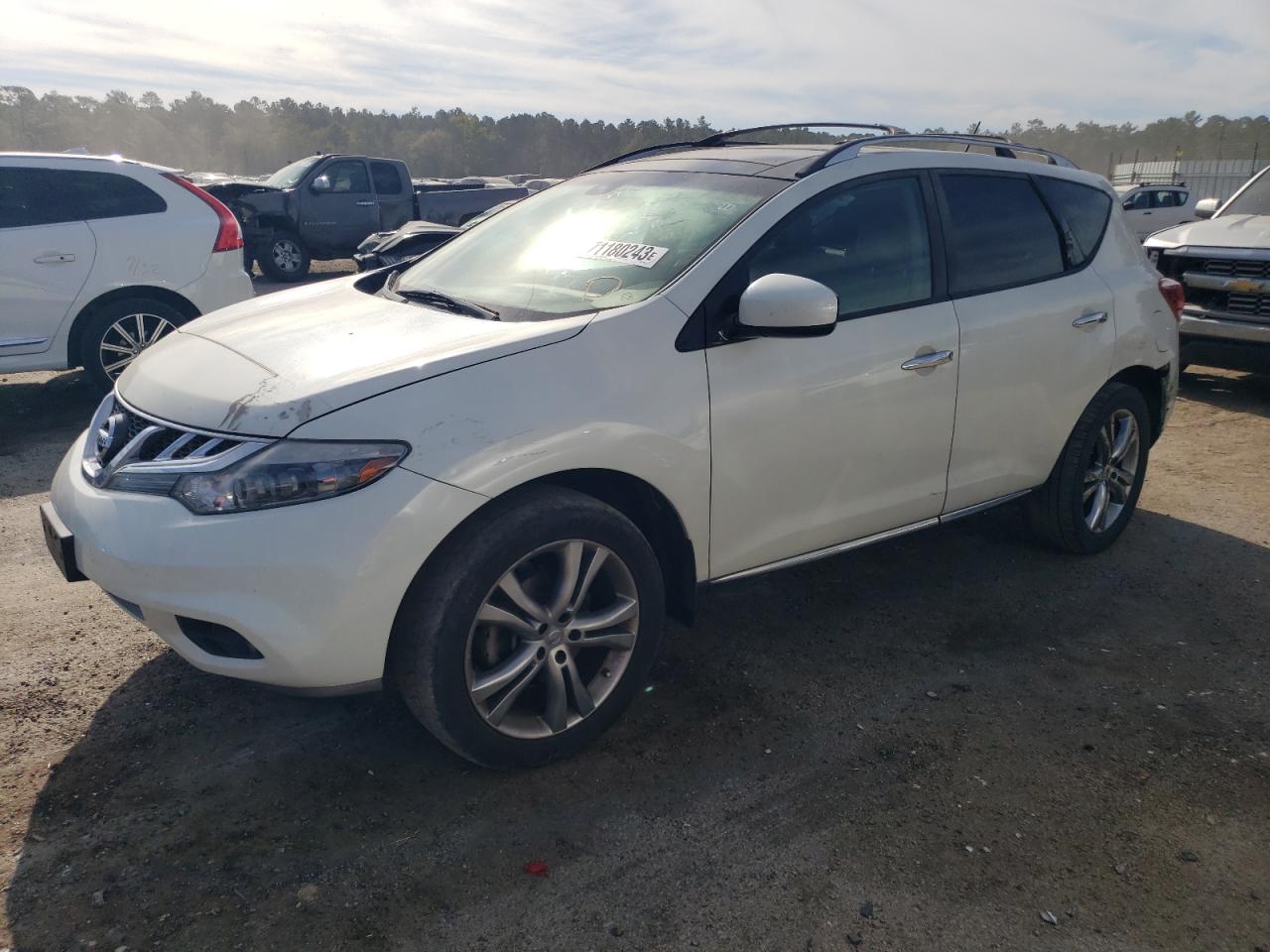 Изображение 1 2011 NISSAN MURANO S 2011 с VIN JN8AZ1MW3BW187964