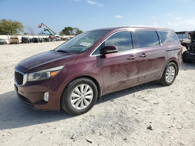 Image 1 of 2015 KIA SEDONA EX 2015 with VIN KNDMC5C15F6048299