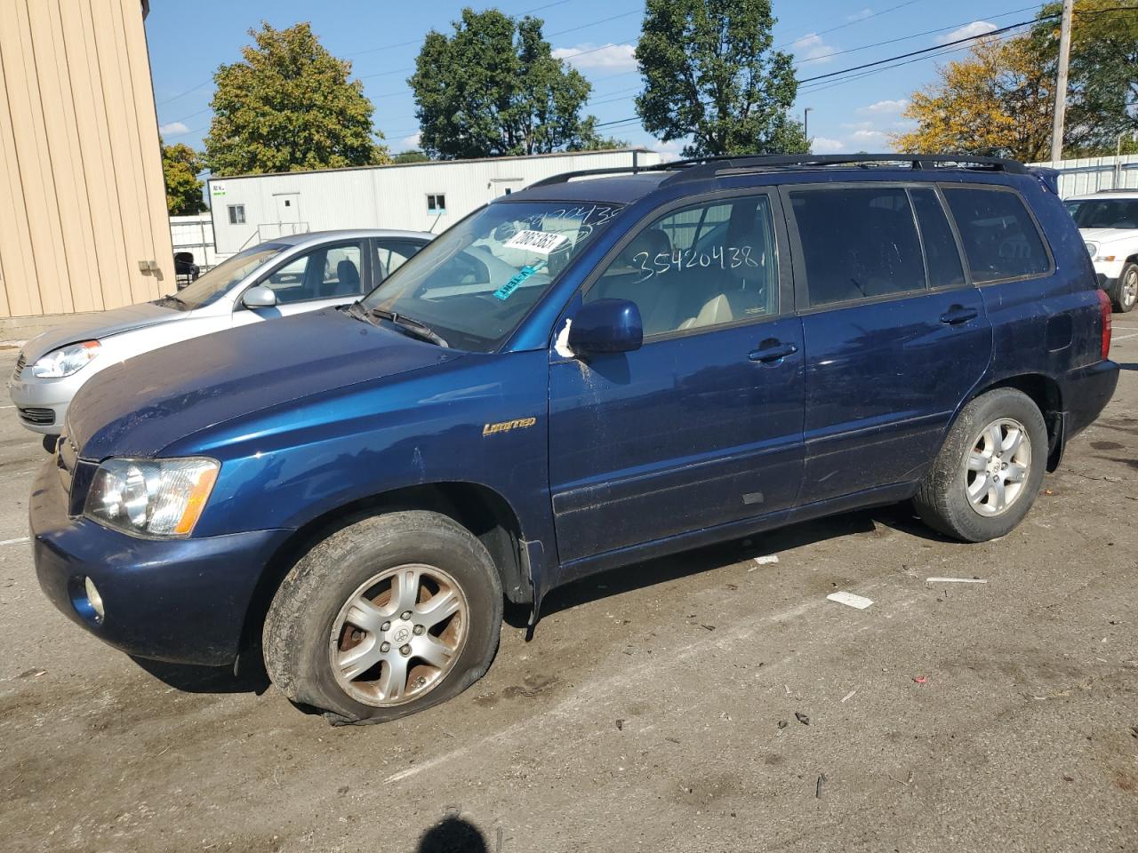 2003 TOYOTA HIGHLANDER LIMITED 2003 image