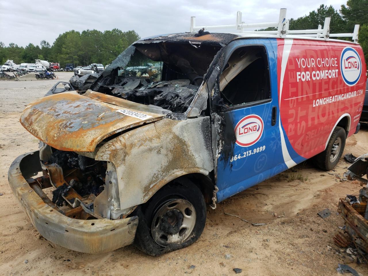 Image 1 of 2021 CHEVROLET EXPRESS G2500  2021 with VIN 1GCWGAFP3M1238263