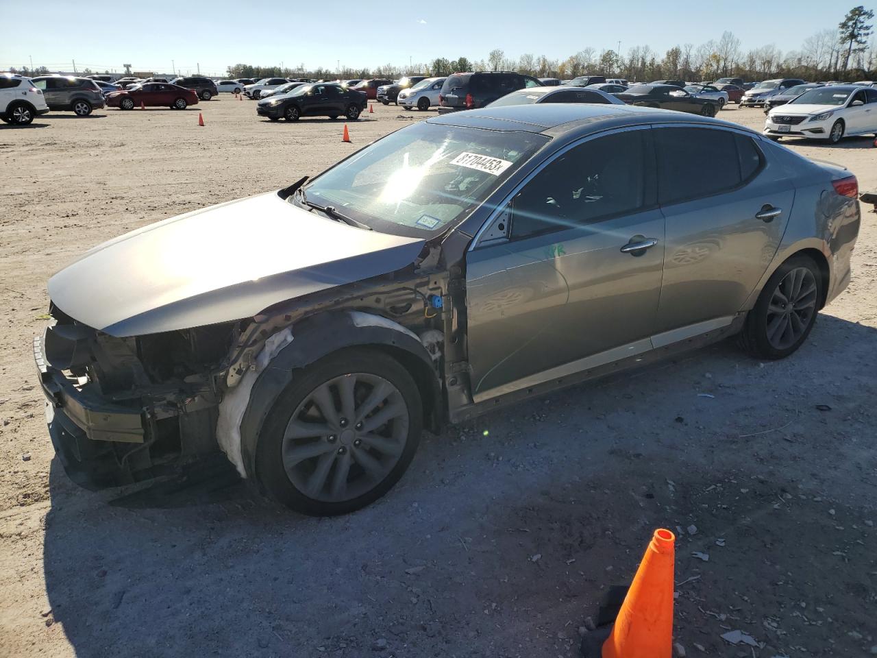 Image 1 of 2015 KIA OPTIMA SX 2015 with VIN 5XXGR4A66FG365353