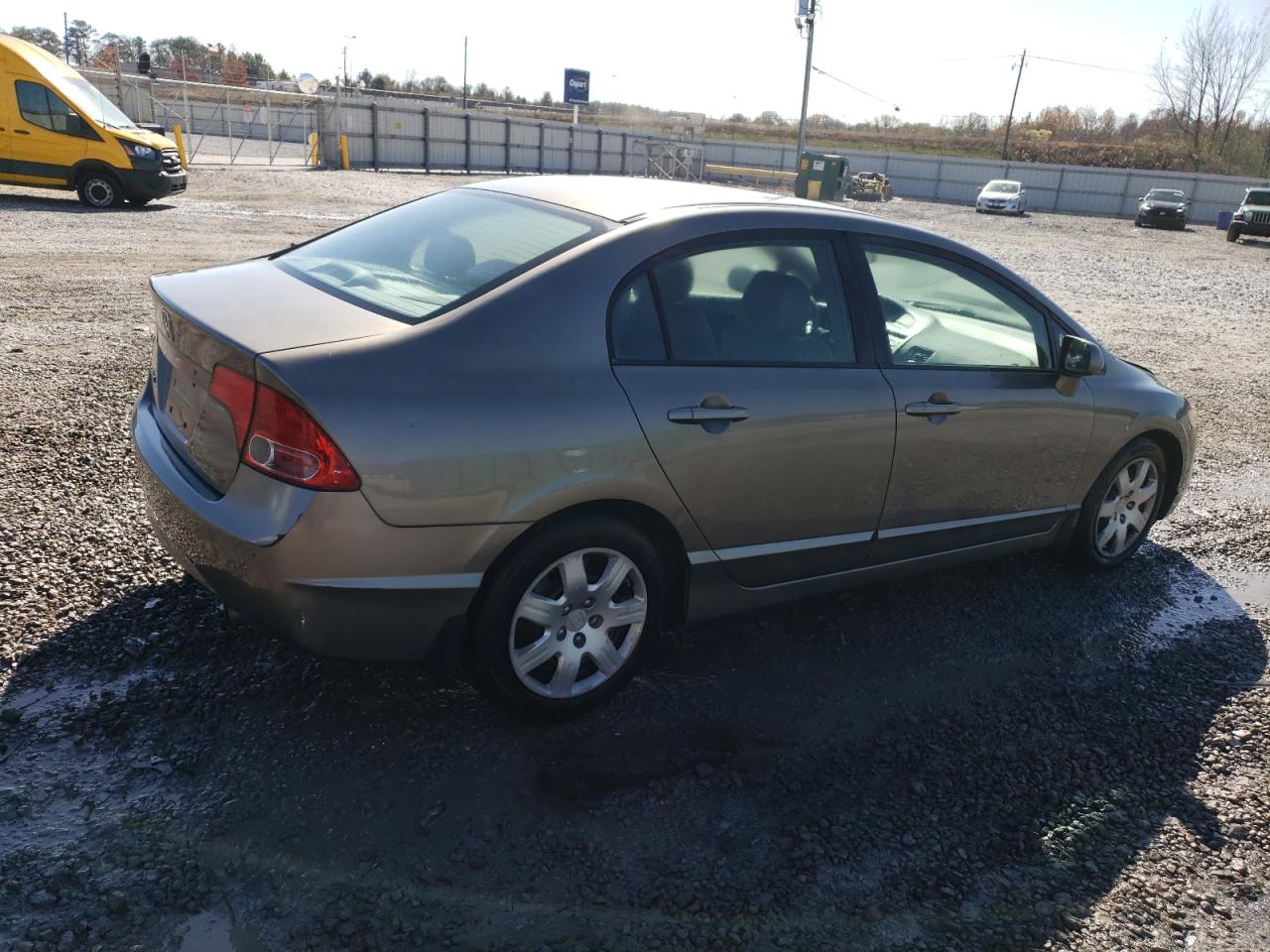 Image 3 of 2008 HONDA CIVIC LX 2008 with VIN 2HGFA16538H352675
