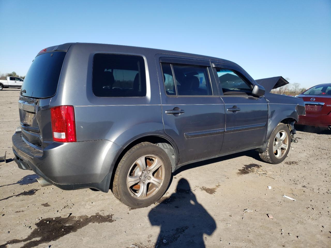 Obraz 3 z 2013 HONDA PILOT EXL 2013 z VIN 5FNYF4H57DB044187