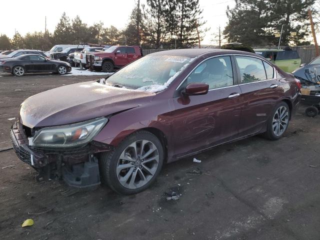 Изображение 1 2014 HONDA ACCORD SPORT 2014 с VIN 1HGCR2F56EA053998
