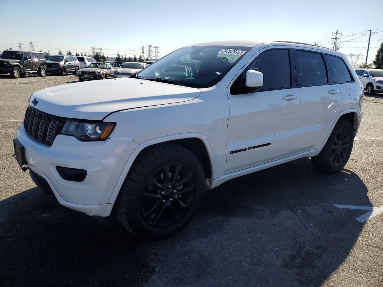 Image 1 of 2017 JEEP GRAND CHEROKEE LAREDO 2017 with VIN 1C4RJEAGXHC868501
