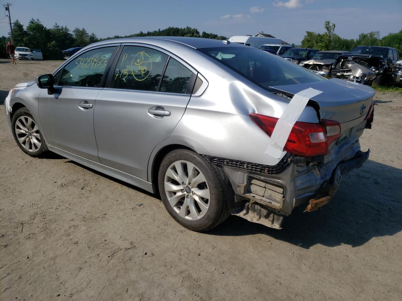 Obraz 2 z 2015 SUBARU LEGACY 2.5I PREMIUM 2015 z VIN 4S3BNAC68F3008127