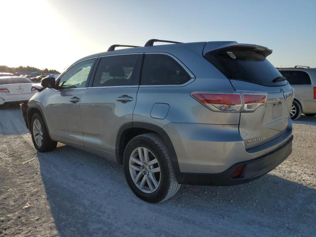 Image 2 of 2015 TOYOTA HIGHLANDER LE 2015 with VIN 5TDZKRFH9FS081976