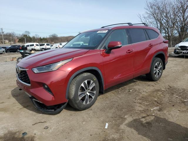 Изображение 1 2021 TOYOTA HIGHLANDER XLE 2021 с VIN 5TDGZRBH1MS078446
