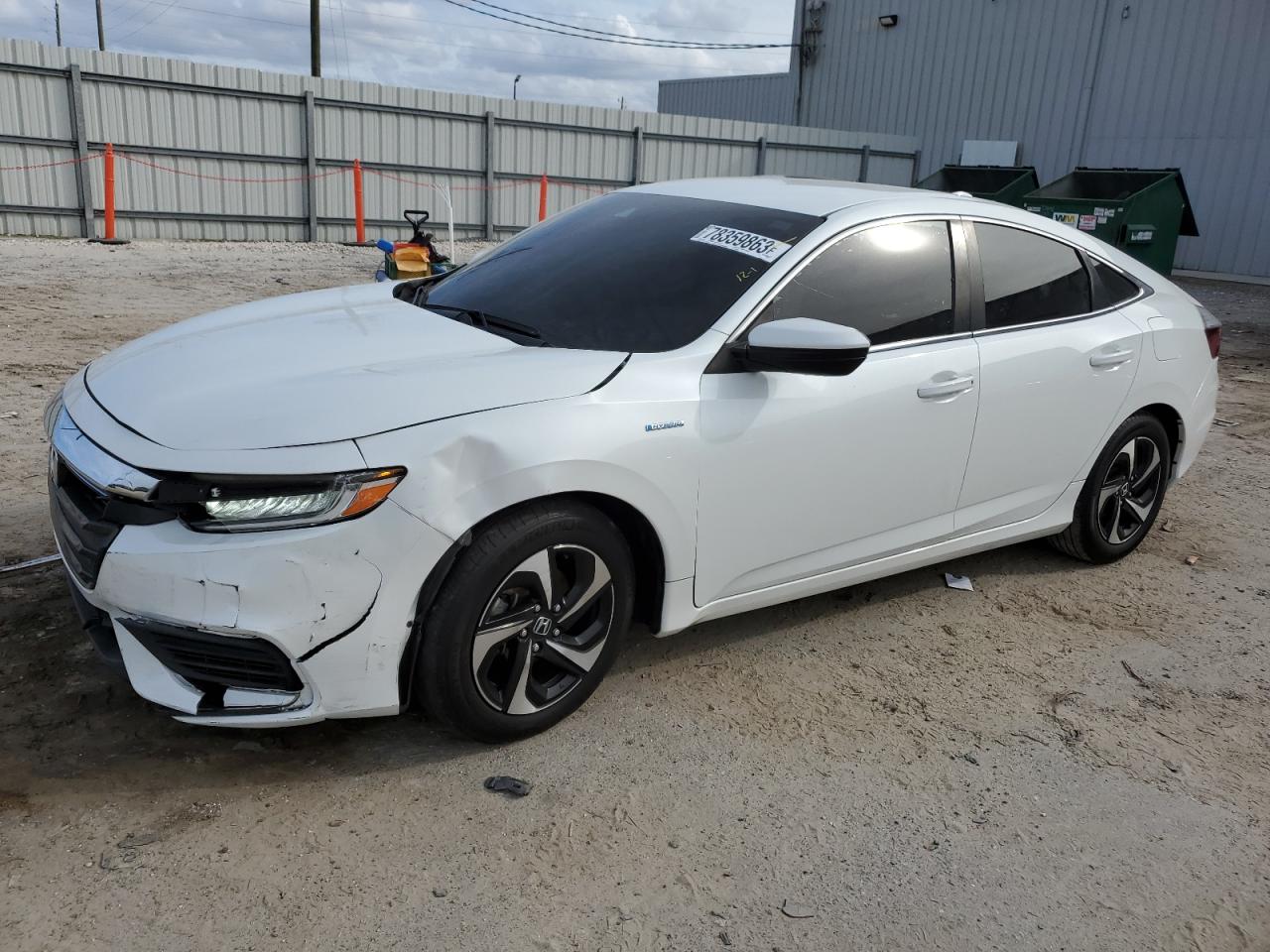 Изображение 1 2022 HONDA INSIGHT EX 2022 с VIN 19XZE4F52NE002883
