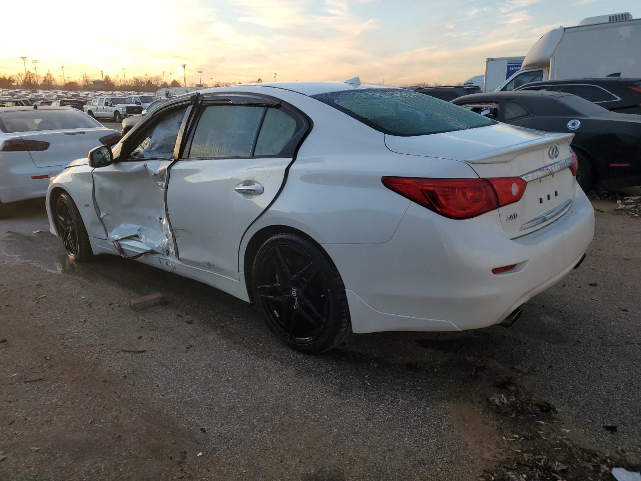 Image 2 of 2016 INFINITI Q50 PREMIUM 2016 with VIN JN1EV7AR5GM345639