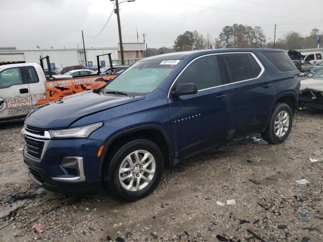 Image 1 of 2022 CHEVROLET TRAVERSE LS 2022 with VIN 1GNERFKW3NJ102823
