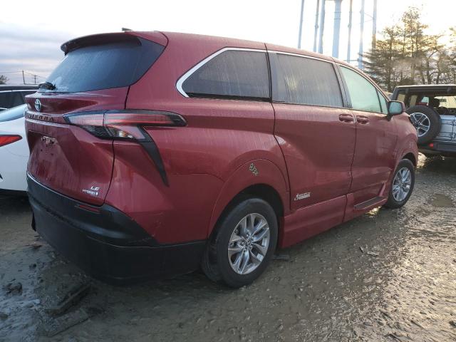Obraz 3 z 2022 TOYOTA SIENNA LE 2022 z VIN 5TDKSKFC8NS066705