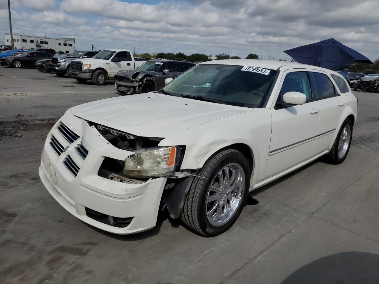 Image 1 of 2008 DODGE MAGNUM SXT 2008 with VIN 2D4FV37V78H202455
