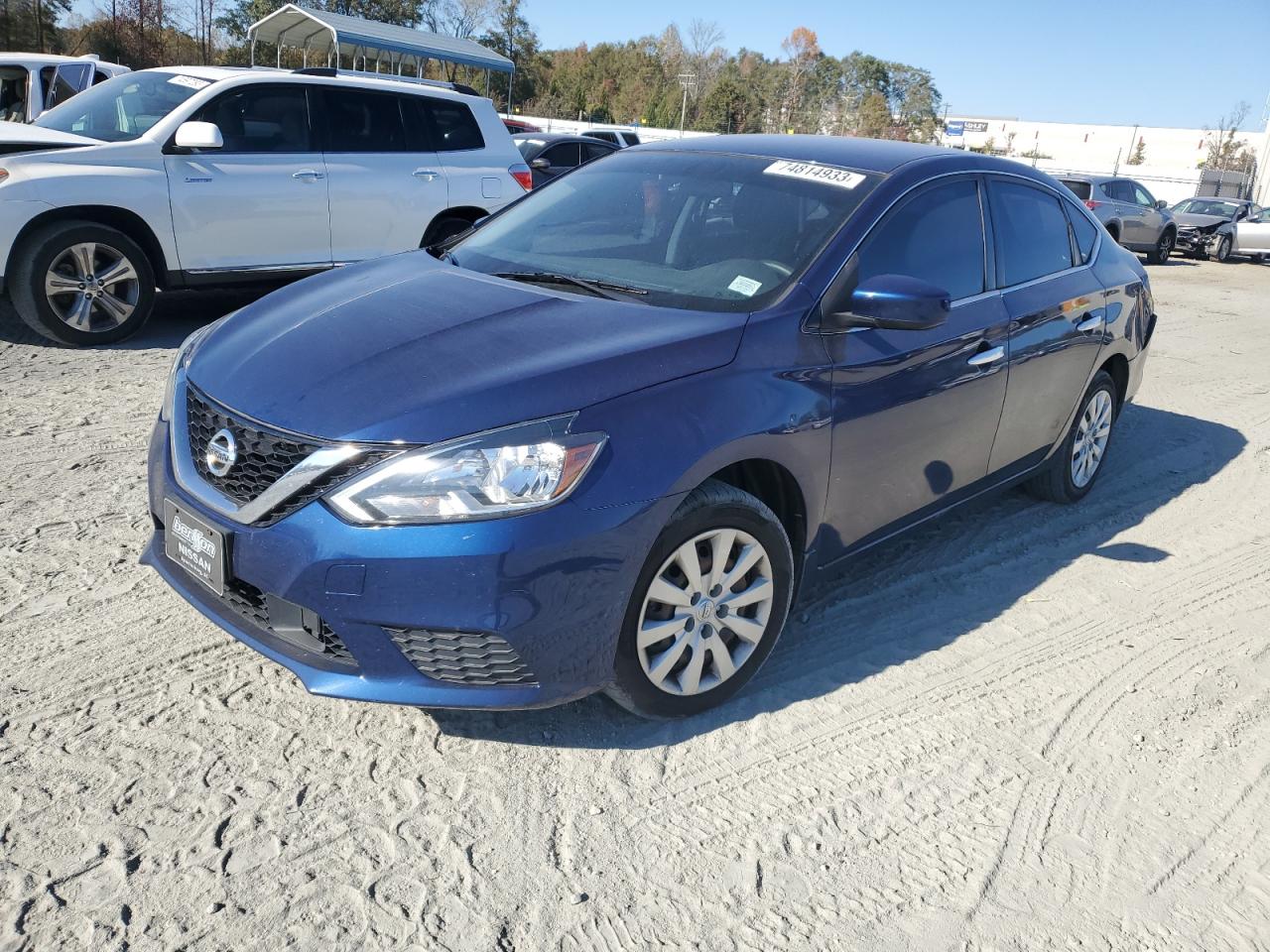 Image 1 of 2018 NISSAN SENTRA S 2018 with VIN 3N1AB7AP5JY335025