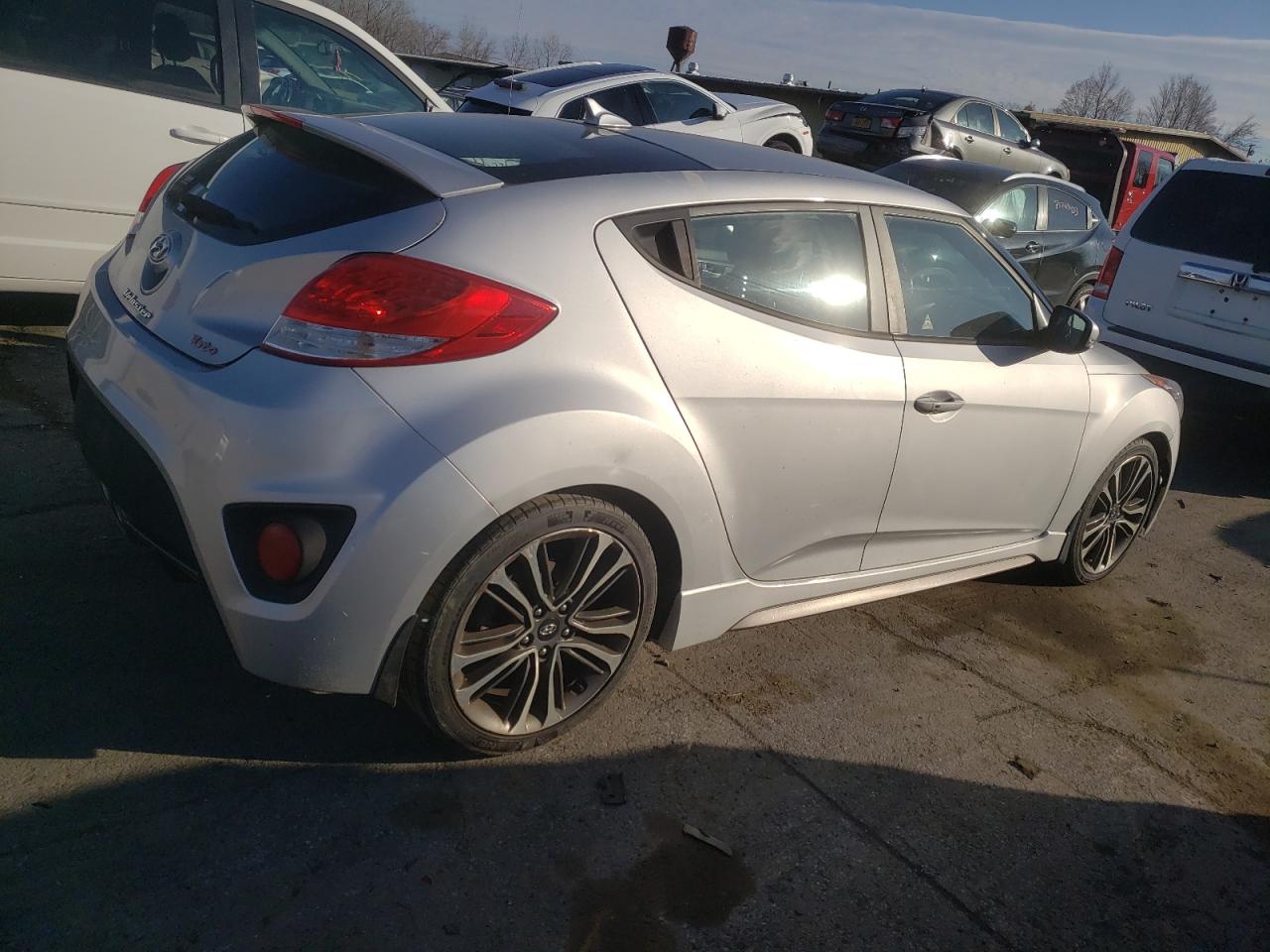 Obraz 3 z 2016 HYUNDAI VELOSTER TURBO 2016 z VIN KMHTC6AE1GU282522