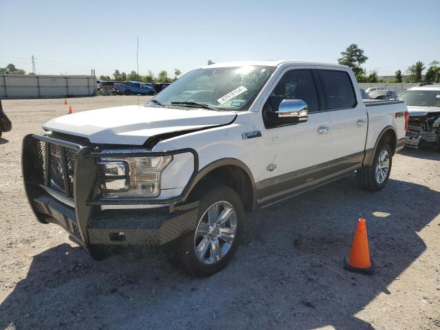 Image 1 of 2018 FORD F150 SUPERCREW 2018 with VIN 1FTEW1EG3JFA71580