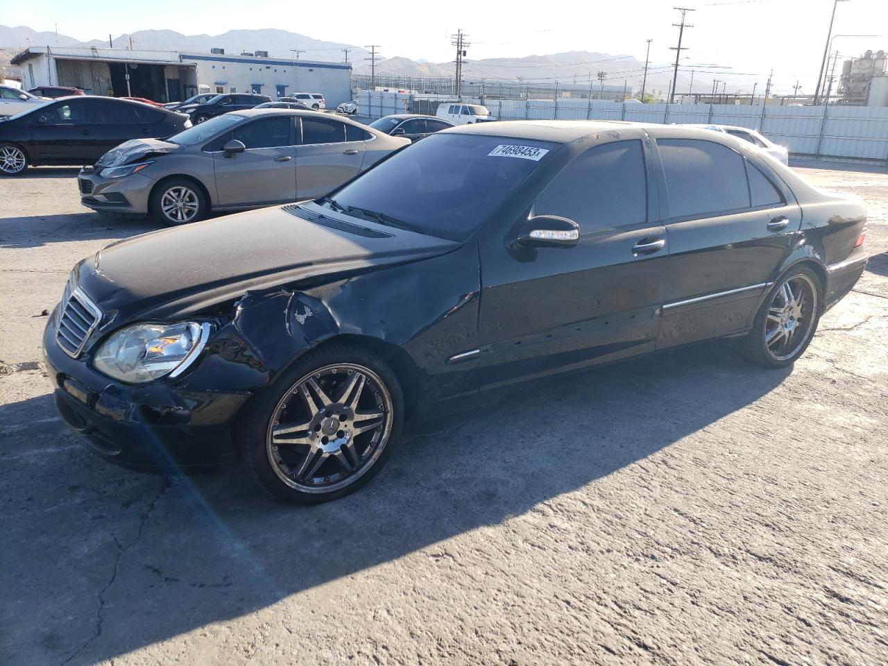 Image 1 of 2005 MERCEDES-BENZ S 500 2005 with VIN WDBNG75J65A459237