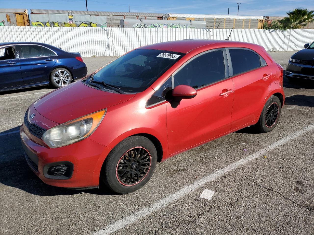 Изображение 1 2012 KIA RIO LX 2012 с VIN KNADM5A35C6028676