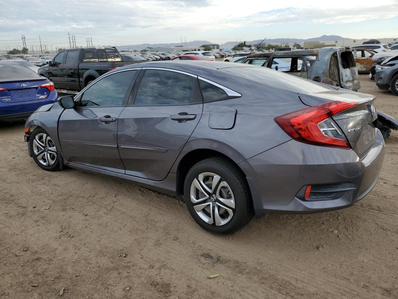 Image 2 of 2017 HONDA CIVIC LX 2017 with VIN 19XFC2F56HE075899