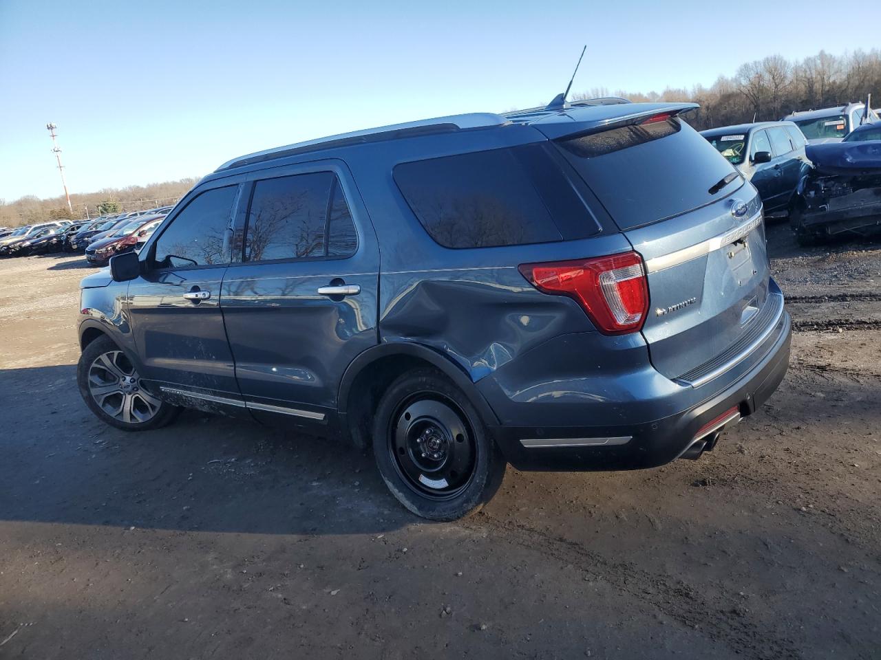 Image 2 of 2018 FORD EXPLORER PLATINUM 2018 with VIN 1FM5K8HT6JGC64809