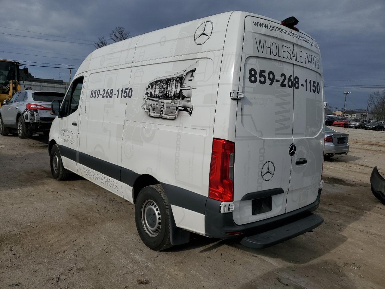 Image 2 of 2020 MERCEDES-BENZ SPRINTER 2500 2020 with VIN W1W4EBHY6LP263716