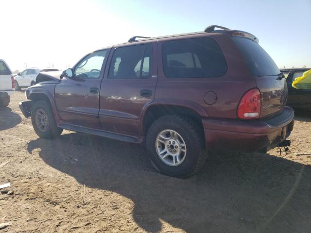 Изображение 2 2002 DODGE DURANGO SLT 2002 с VIN 1B4HS48N52F139736