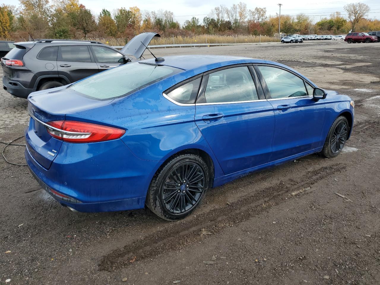 Image 3 of Ford Fusion Se 2017 with VIN 3FA6P0HD3HR137755
