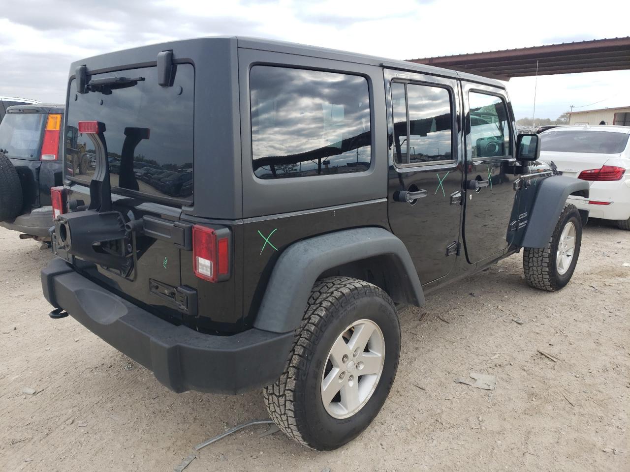 Image 3 of 2017 JEEP WRANGLER UNLIMITED SPORT 2017 with VIN 1C4BJWDGXHL704524