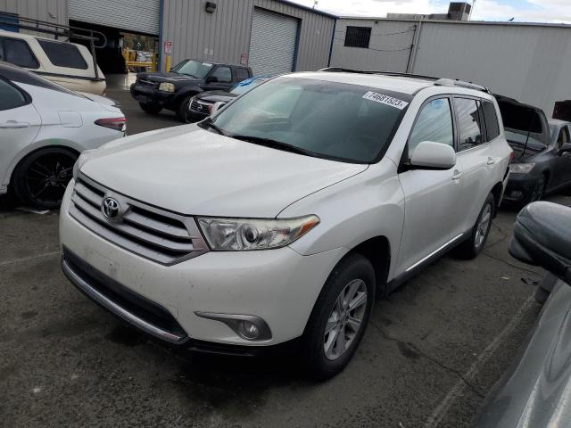Изображение 1 2012 TOYOTA HIGHLANDER BASE 2012 с VIN 5TDZK3EH4CS077716