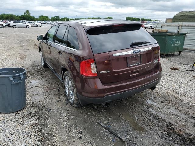 Image 2 of 2012 FORD EDGE LIMITED 2012 with VIN 2FMDK3K97CBA59621